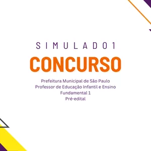 Imagem de capa para o Ebook Simulado 1 PEIF SME/SP