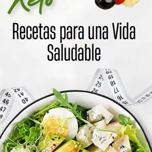 Imagen de portada para Ebook Recetas Keto para una vida saludable