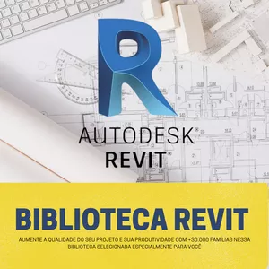 Imagem de capa para o Curso online Biblioteca Revit Plus - COMERCIAL E RESIDENCIAL