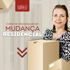 Imagem de capa para o Curso online Curso de Organização em Mudança Residencial