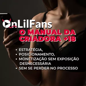 Imagem de capa para o Ebook OnLilFans - Guia Profissional de Conteúdo Digital Adulto
