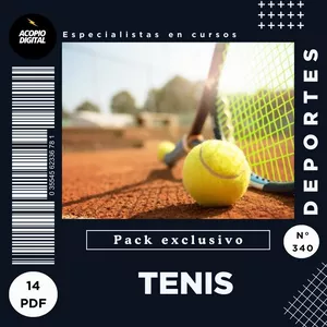 Imagen de portada para Ebook Curso de Tenis en PDF | Libros de Tenis| 14 ebooks en PDF
