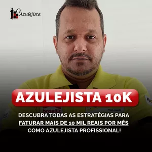 Imagem de capa para o Curso online Treinamento Azulejista 10k 