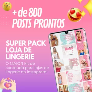 Imagem do curso Pack Lingerie - Super Kit Posts Instagram