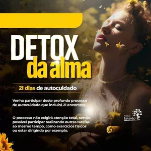 Imagem de capa para o Curso online Detox da Alma - 21 dias de Auto-cuidado