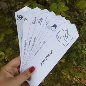 Imagem de capa para o Ebook Advérbios - Leque