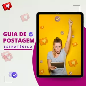 Imagem de capa para o Curso online Guia estratégico de Postagem 