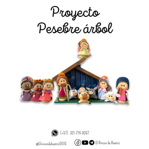 Imagen de portada para Curso online Pesebre en paño lency 