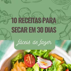 Imagem de capa para o Ebook 10 Receitas para Emagrecer em 30 Dias: Uma Abordagem Saudável