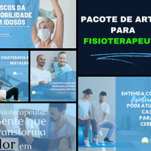 Imagem de capa para o Curso online Pacote de Mídias: +150 Artes no Canva Editáveis para Fisioterapeutas