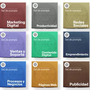 Imagen de portada para Ebook Rosetta Prompts - 1000+ Prompts Para ChatGPT