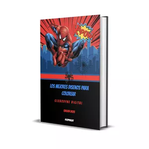 Imagen de portada para Ebook EBOOK PARA COLOREAR / 50 DISENOS DE SPIDER MAN 