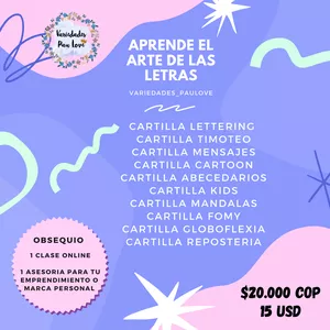 Imagen de portada para Ebook Cartillas de aprendizaje (Lettering -Timoteo y más)