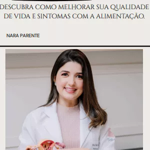Imagem de capa para o Ebook Alimentação na Endometriose: Guia Prático para Reduzir Sintomas e Cuidar da Saúde.