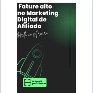 Imagem de capa para o Ebook Fature alto no Marketing Digital de Afiliados