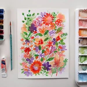 Imagem de capa para o Curso online Projeto 07 | Jardim de flores