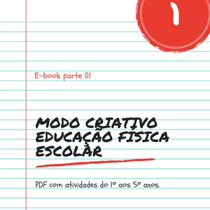 Imagem de capa para o Ebook Modo criativo - Educação física escolar 
