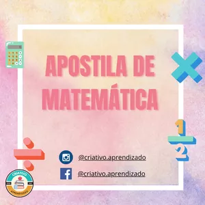 Imagem de capa para o Ebook Apostila de Matemática Básica - Primeiras Contas - Criativo Aprendizado