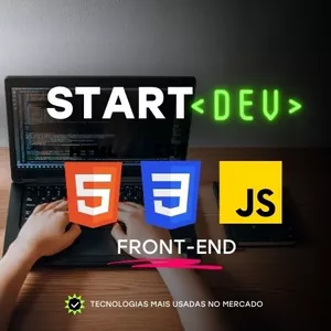 Imagem de capa para o Curso online START DEV - FRONT-END
