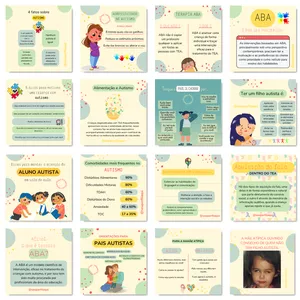 Imagem de capa para o Curso online Canva Autismo e Terapia ABA