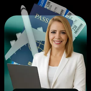 Imagem de capa para o Curso online Inglês Express para viagens 