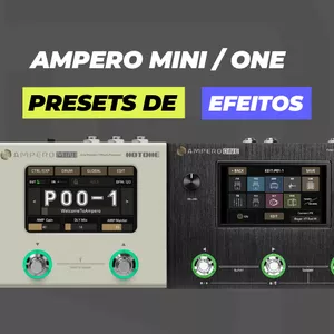Imagem de capa para o Curso online Pack de Efeitos | Ampero Mini / One