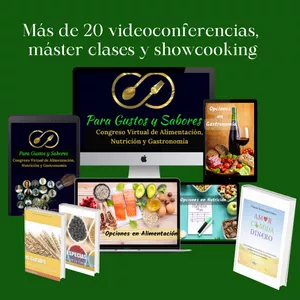 Imagen de portada para Curso online Congreso Para Gustos y Sabores VIP 