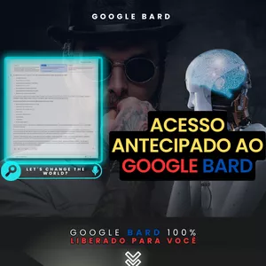 Imagem de capa para o Ebook Google Bard - ACESSO ANTECIPADO