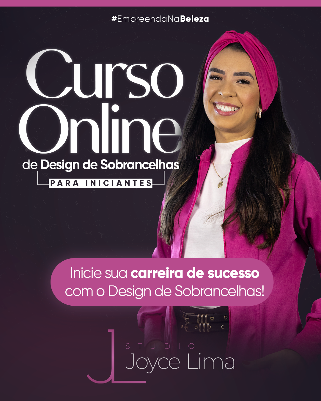 Imagem do curso Design de Sobrancelhas Para Iniciantes + E-book