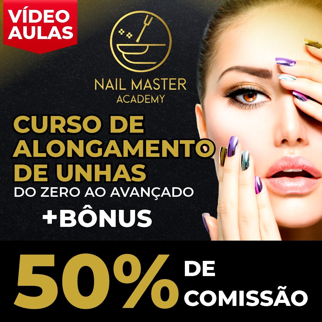 Imagem de Alongamento de Unhas - Nail Master Academy criado por Lion Marketing na hotmart