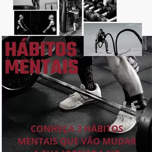 Imagem de capa para o Ebook Hábitos mentais do emagrecimento 