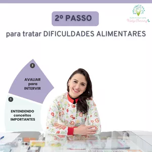 Imagem de capa para o Curso online 2.º Treinamento: AVALIAR PARA INTERVIR. Como atender crianças e adolescentes com dificuldades alimentares