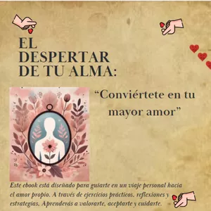 Imagen de portada para Ebook EL DESPERTAR DE TU ALMA: "Conviértete en tu mayor amor"