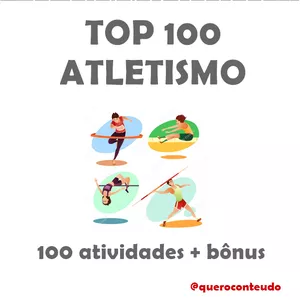 Imagem principal do produto TOP 100 Atletismo Escolar - Versão 2022