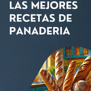 Imagen de portada para Ebook LAS MEJORES RECETAS DE PANADERIA 