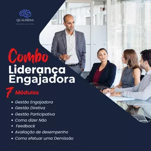 Imagem de capa para o Curso online Combo Cursos - Liderança Engajadora