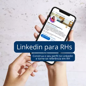 Imagem de capa para o Curso online Linkedin para RH´s: Construa um perfil de destaque e tenha Sucesso no RH