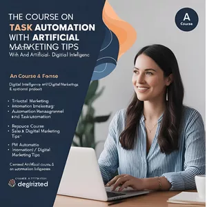 Cover image for Online course Task Automation with Artificial Intelligence and Digital Marketing