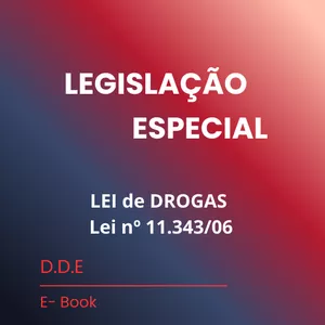 Imagem de capa para o Ebook LEI DE DROGAS