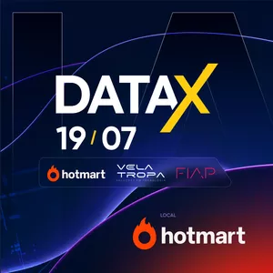 Imagem de capa para o Evento presencial Datax Talks