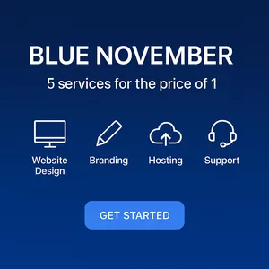 Imagem de capa para o Curso online Blue November: 5 serviços por 1.