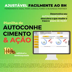 Imagem de capa para o Ebook Autoconhecimento e Ação - Planilha ACTIO - v. 1.61