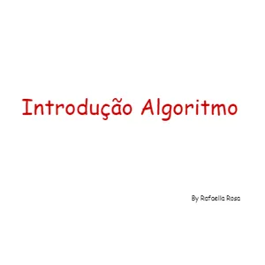 Imagem de capa para o Ebook Introdução Algoritmos