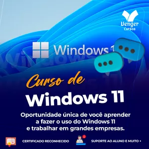 Imagem de Curso Windows 11 criado por Venger Cursos na hotmart