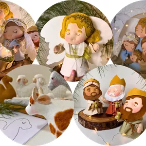 Imagem de capa para o Ebook Presépio em Feltro - MasterClass