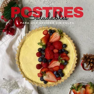 Imagen de portada para Curso online Postres Saludables para una Navidad Sin Culpa