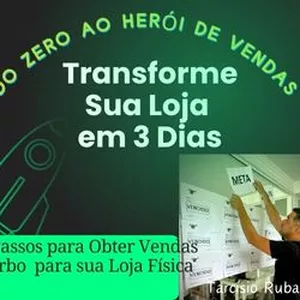 Imagem de capa para o Ebook Transforme sua Loja em 3 Dias
