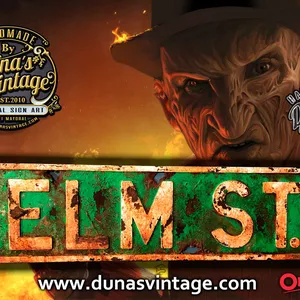 Imagen de portada para Curso online “Aprende a crear la mítica placa de la película Freddy Krueger – Elm Street, trabajada en madera y con un auténtico acabado envejecido de óxido vintage.”