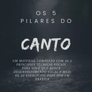 Imagem de capa para o Ebook 5 pilares do canto