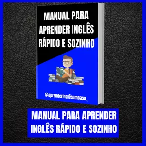 Imagem de capa para o Ebook Manual Para Aprender Inglês Rápido e Sozinho
